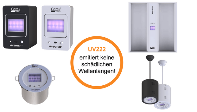 Beschreibung Desinfektionslampe UV222