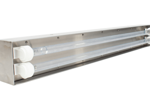 UV-110W Desinfektion Doppelröhren Strahler (Edelstahl IP65)